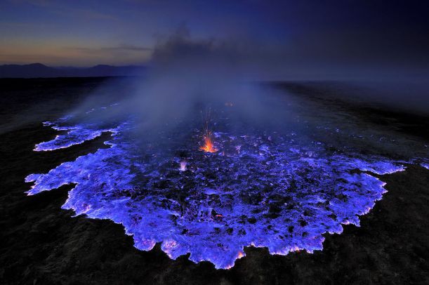 blue lava