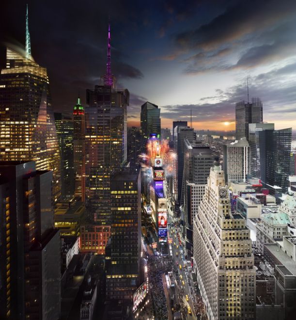 Times Square, New Years Eve