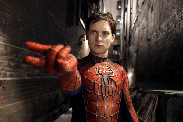 Spiderman 2 movie image Tobey Maguire