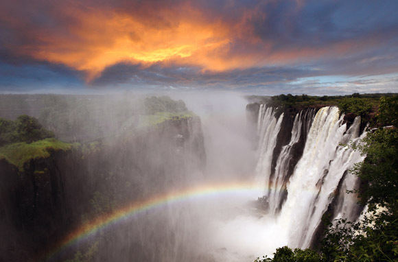 Victoria Falls in Zimbabve