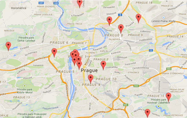 Pivní mapa
