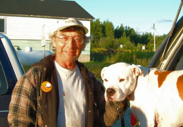 Tom Tilley and Sam the Dog