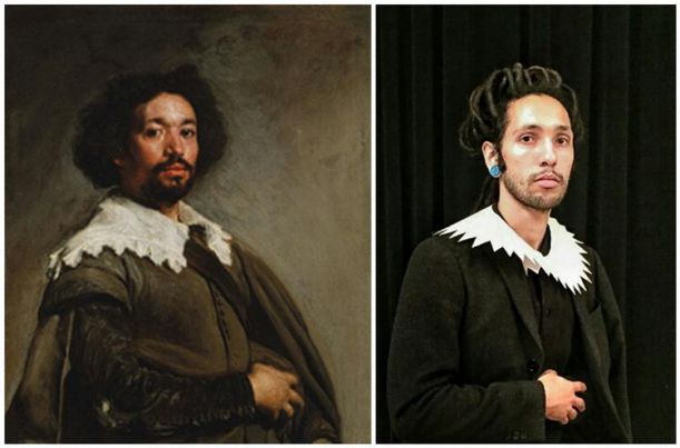 13. Portrait of Juan de Pareja by Diego Velazquez 1650