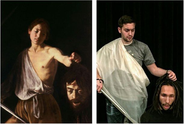 5. David with the Head of Goliath by Caravaggio