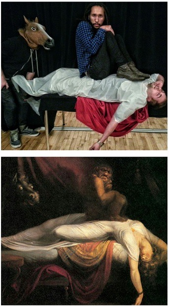 6. The Nightmare by Henry Fuseli