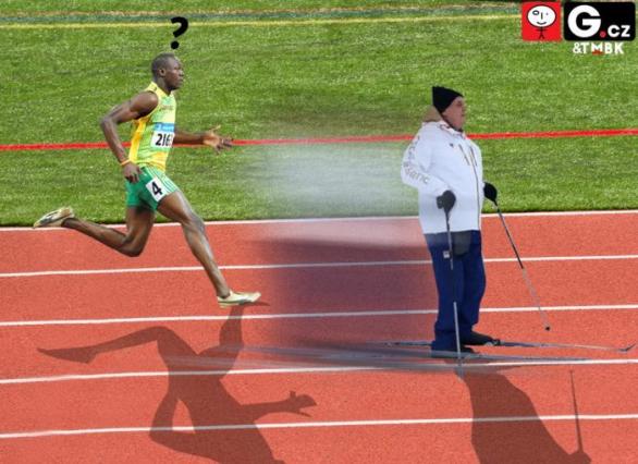 Ani atletika není panu prezidentovi cizí.