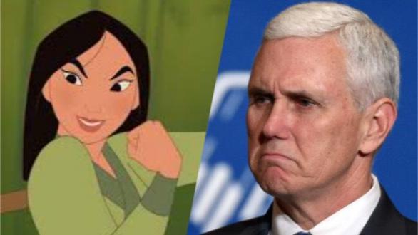 Každý něco nesnáší. Mike Pence nesnáší tuhle animovanou pohádku, protože podle něj podporuje působení žen v armádě. 