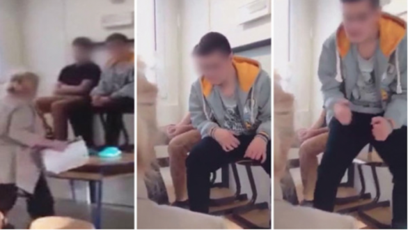 Žáci si sedeli před dveře a nepustili učitelku ze třídy