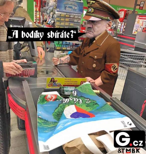Hitler by z prodavačky měl určitě radost a za odměnu by ji poslal do plynové komory až jako poslední.