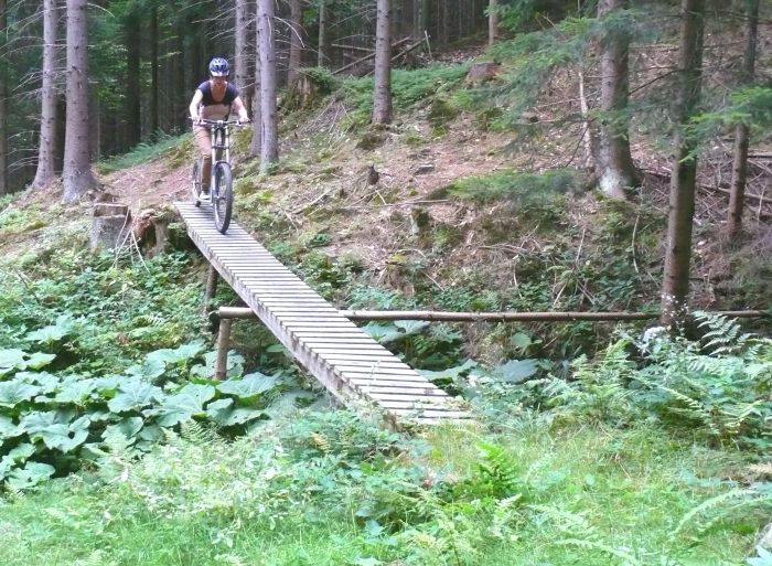 Lávka jako z pohádky. Vypadá fakt dobře, ale ne každý se po ní vydá 