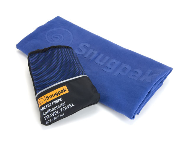 Outdoorový ručník Snugpak stojí na webu www.armynnavy.com 21,2 liber (cca 800 Kč). V Česku by stál polovinu, ale pořád by byl brutálně předražený.