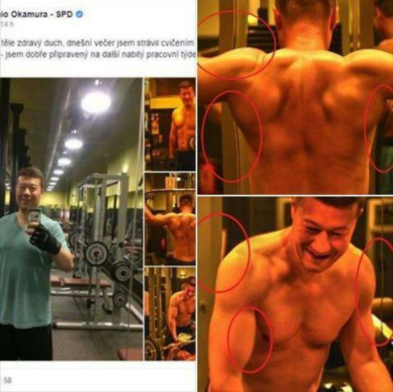 Tomio a jeho falešné svaly. Nelze nemilovat!