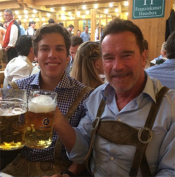 Ač proslul jako americký akční hrdina, rakouské kořeny Arnold Schwarzenegger nijak nezapírá a je na ně hrdý.