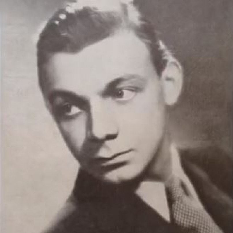 Josef Kemr jako mladík
