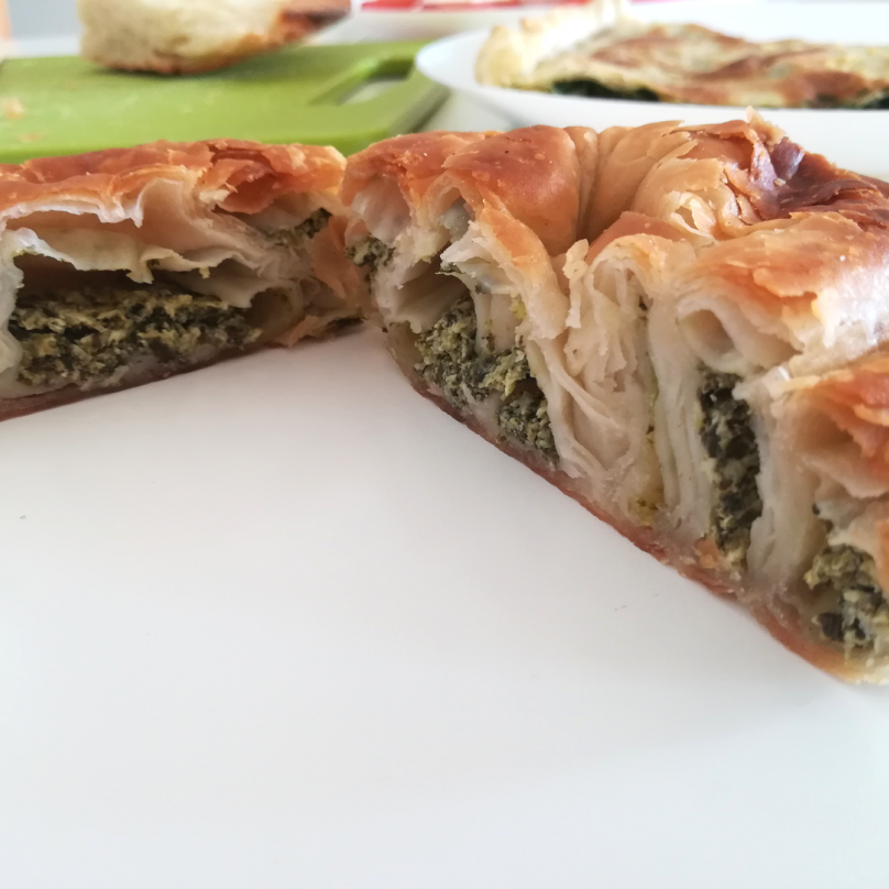 Burek se špenátem