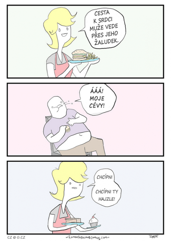 1. Láska prochází žaludkem