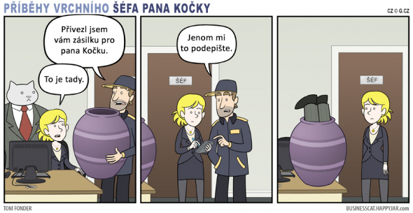 10. Toužebně očekávaná zásilka