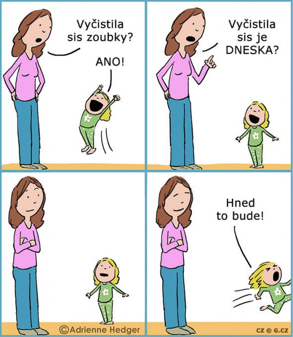 9. Děti nás pořád ‚testují‘