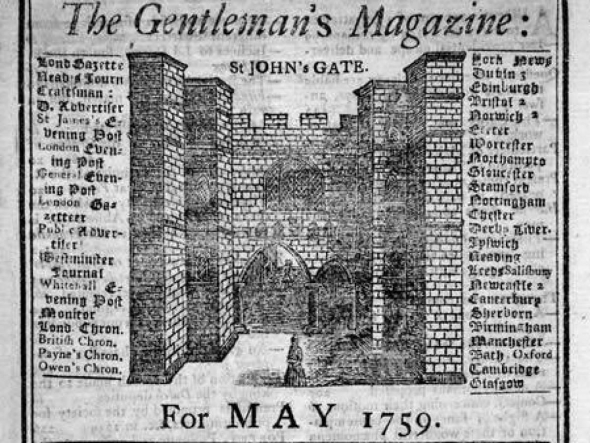 1. První časopis na světě - The Gentleman&#039;s Magazine