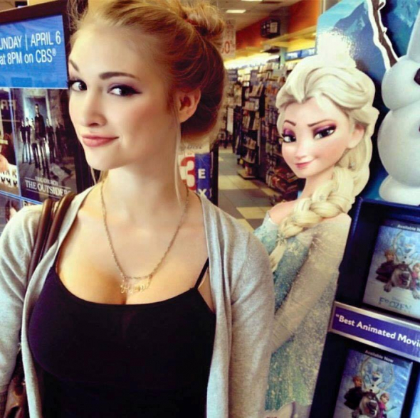 8. Elsa (Ledové království) 
