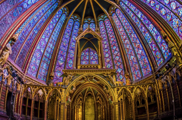2. Sainte Chapelle v Paříži