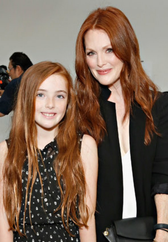 Julianne Moore a její dcera Liv