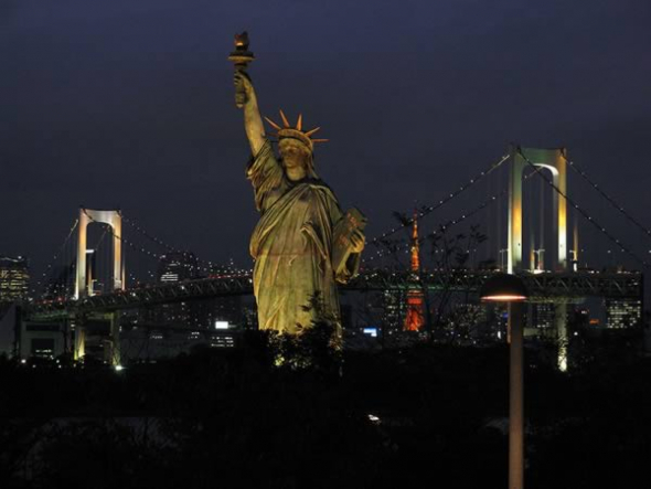 7. Socha svobody v Japonsku