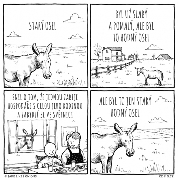 2. Starý hodný osel