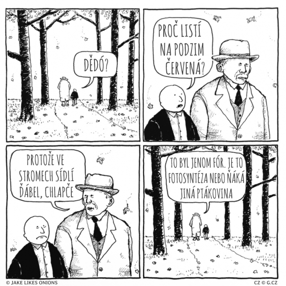 13. Když děda snídá vtipnou kaši