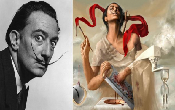 7) Salvador Domingo Felipe Dalí (1904 - 1989)
