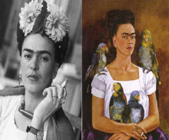 8) Frida Kahlo ( 1907 - 1954) 