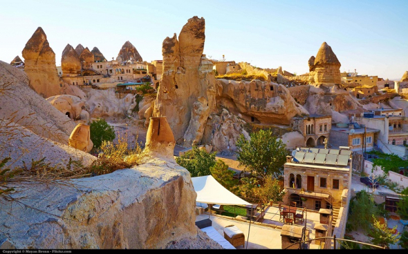 1. Göreme, Turecko, index 86,821 ze 100