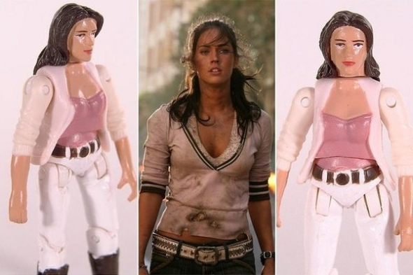 Megan Fox alias Mikaela Banes (z Transformers)